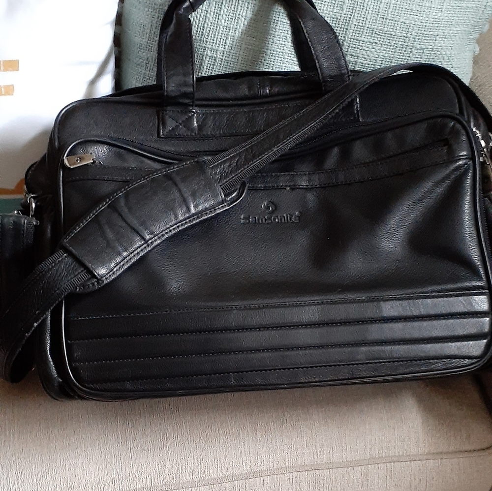 Samsonite Leather Computer Business Handbag